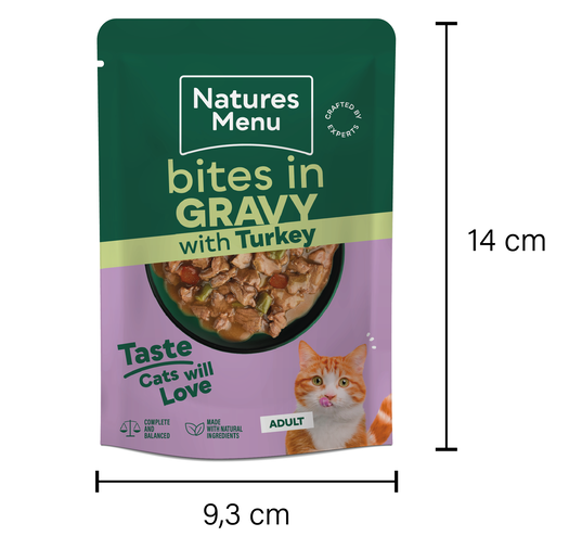 Turkey Bites in Gravy Pouch image number 2